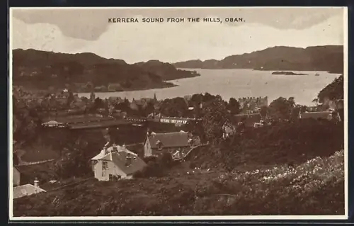 AK Oban, Kerrera Sound from the Hills