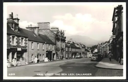 AK Callander, Main Street and Ben Ledi
