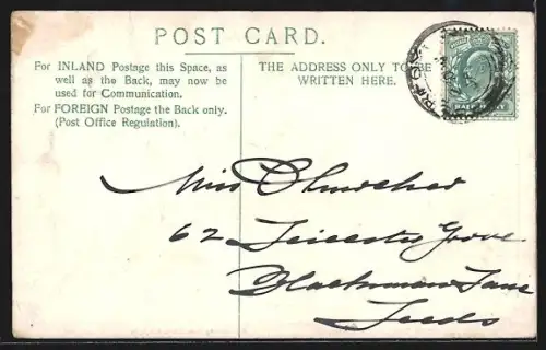 AK Aberfoyle, View of the city from Trossachs Road