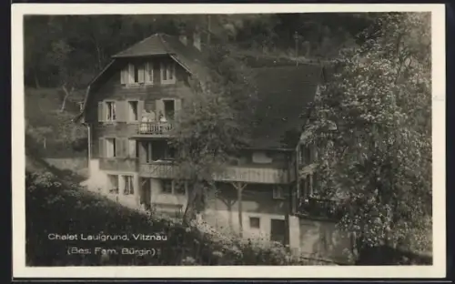 AK Vitznau, Chalet Lauigrund, Bes. Fam. Bürgin