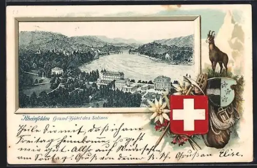 Lithographie Rheinfelden, Grand-Hotel des Salines