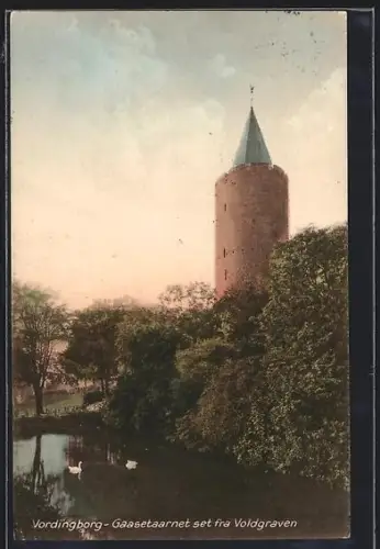 AK Vordingborg, Gaasetaarnet set fra Voldgraven