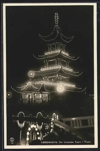 AK Kobenhavn, Det kinesiske Taarn i Tivoli