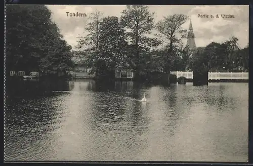 AK Tondern, Partie an der Wiedau