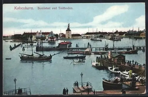 AK Köbenhavn, Bomlöbet ved Toldboden