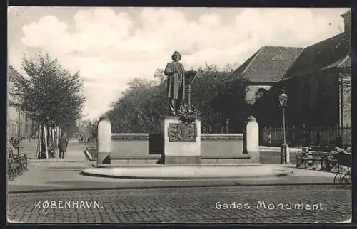 AK Kobenhavn, Gades Monument