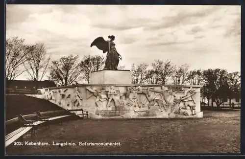 AK Kobenhavn, Langelinie, Sofartsmonumentet