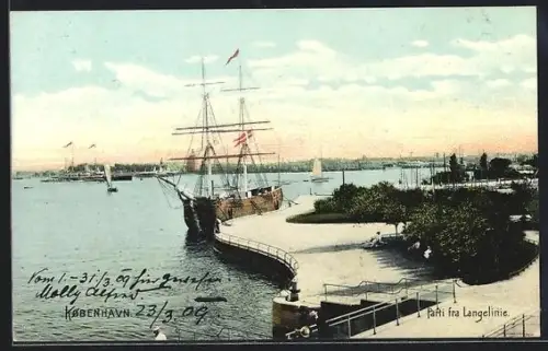 AK Kobenhavn, Parti fra Langelinie