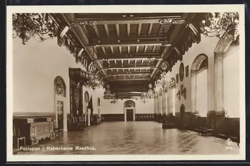 AK Kobenhavn, Raadhus, Festsalen