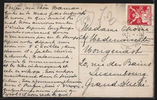 AK Praha, Prikopy, Strassenbahn