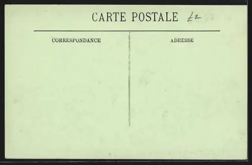 AK Amiens, La Rue de Noyon, Strassenbahn