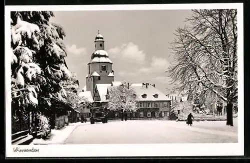 AK Winnenden, Verschneite Kirche