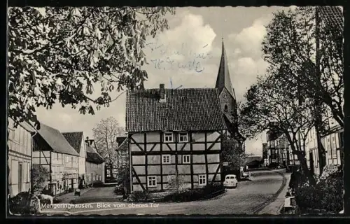 AK Mengeringhausen, Blick vom oberen Tor