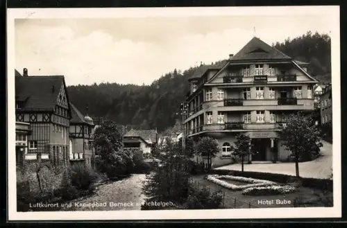 AK Berneck i. Fichtelgeb., Hotel Bube
