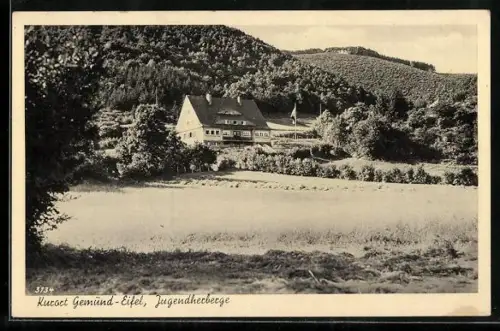 AK Gemünd /Eifel, Jugendherberge am Wald