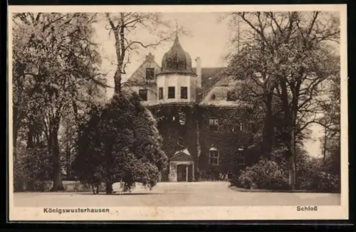 AK Königswusterhausen, Partie am Schloss