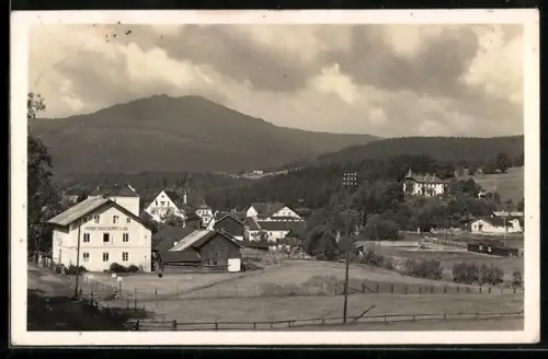 AK Eisenstein /Bayrischer Wald, Gasthof Botschaft, Gasthaus u. Pension M. Liebl