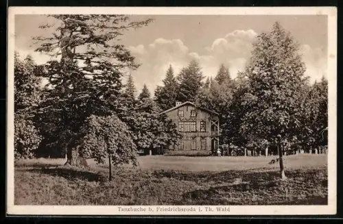 AK Friedrichroda i. Th. Wald, Gasthof Tanzbuche