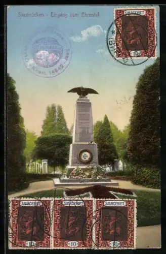 AK Saarbrücken, Eingang zum Ehrental