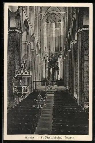 AK Wismar, St. Nicolaikirche, Inneres