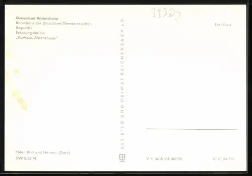 AK Ahrenshoop, Kurhaus