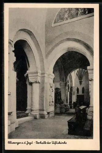 AK Ellwangen a. d. Jagst, Vorhalle der Stiftskirche