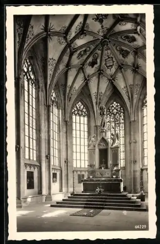 AK Insel Reichenau /Bodensee, Münster, Hochaltar und Münster-Chor