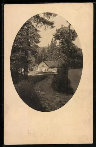 AK Bad Reiboldsgrün, Pyramühle bei Rautenkranz