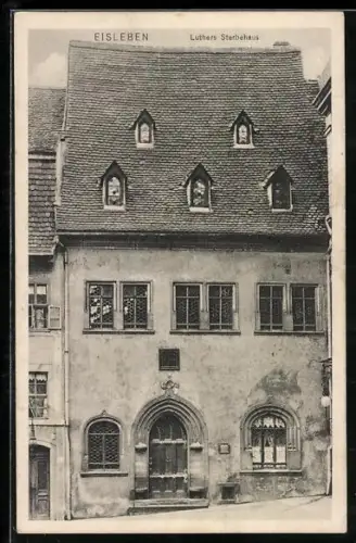 AK Eisleben, Luthers Sterbehaus