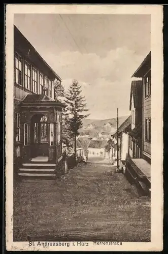 AK St. Andreasberg i. Harz, Herrenstrasse