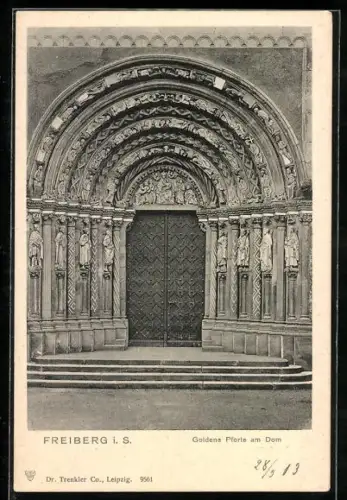 AK Freiberg i. S., Goldene Pforte am Dom