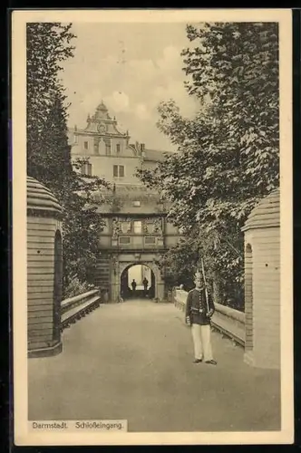 AK Darmstadt, Schlosseingang