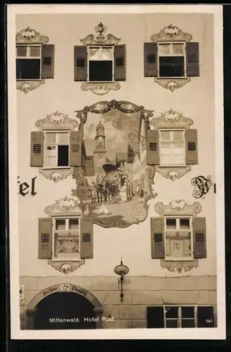 AK Mittenwald, Hotel Post