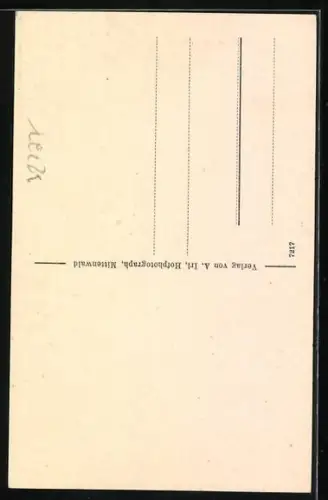 AK Mittenwald a. Isar, Kirche mit Kirchturm und Strassenansicht