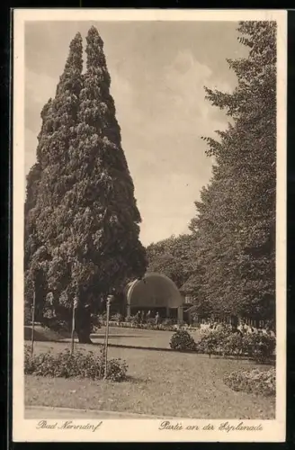 AK Bad Nenndorf, Partie an der Esplanade