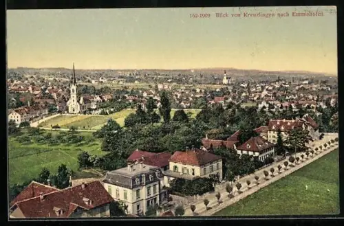 AK Emmishofen, Totalansicht von Kreuzlingen aus