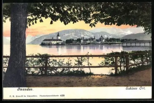AK Gmunden, Schloss Ort