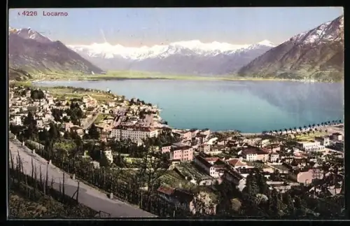 AK Locarno, Totalansicht