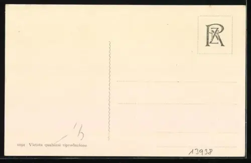 AK Napoli, Piazza della Borsa, Strassenbahn