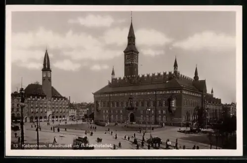 AK Kobenhavn, Raadhuset og Paladshotellet