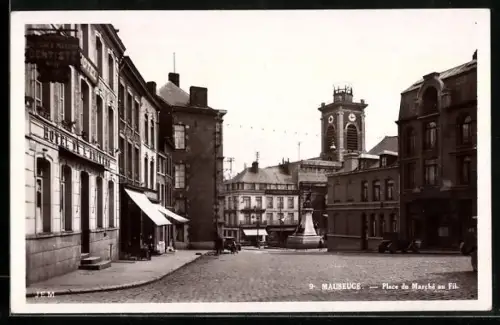AK Maubeuge, Place du Marché au Fil