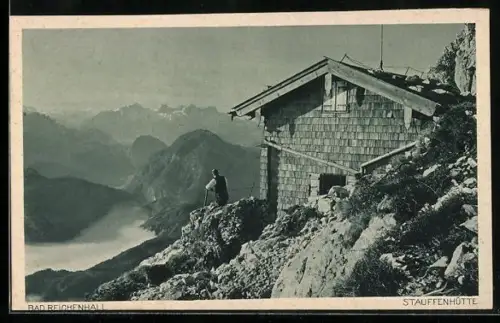 AK Stauffenhütte, Blick in das Tal