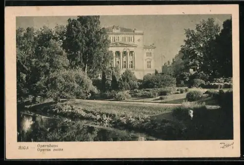 AK Riga, Opernhaus, Operas nams