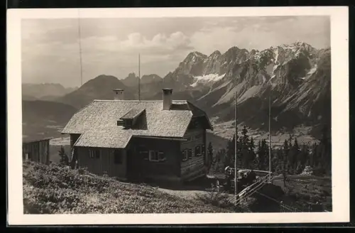 AK Schladmingerhütte, Am Berghaus auf der Planci