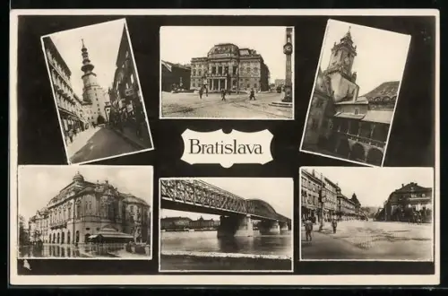 AK Bratislava, Sehenswürdigkeiten aus der Stadt