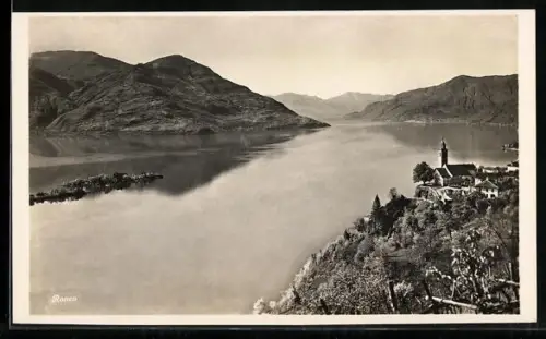 AK Ronco, Blick zum Ort