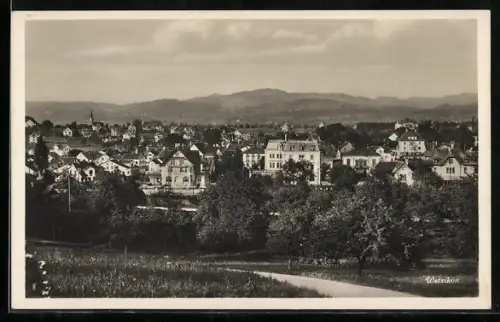 AK Wetzikon /ZH, Strasse zum Ort