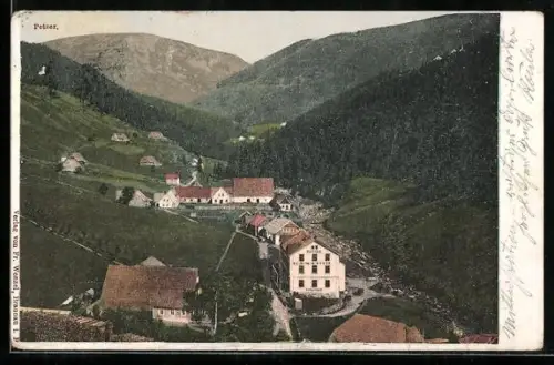 AK Petzer i. B. / Pec, Celkový pohled