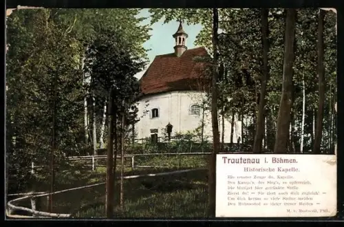 AK Trautenau / Trutnov, Historische Kapelle