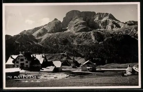 AK Plätzwiese, Ortspartie